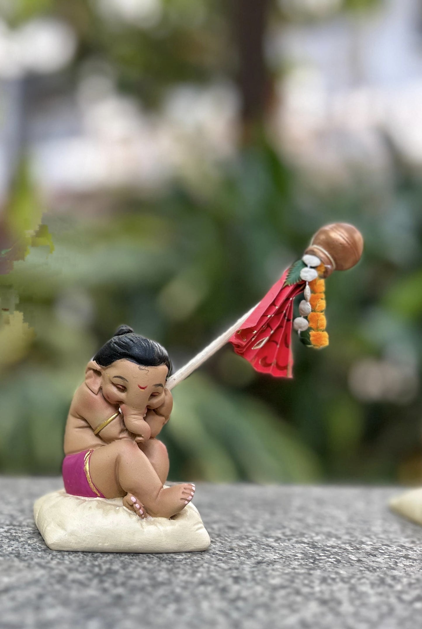 Gudi Ganesha 3" (Fiber)