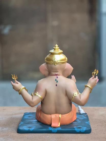 Six hand Ganesh, 10"